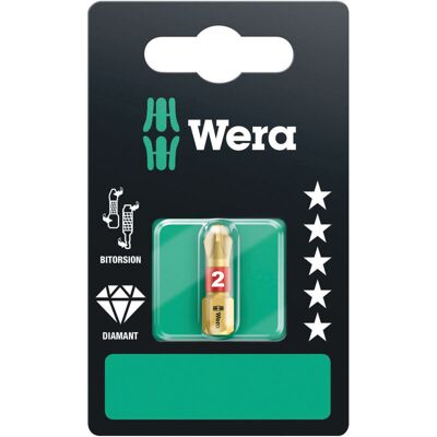 Punta Para Tornillos Phillips Wera Modelo Embout 25 Mm Metálico Punta Para Tornillos Phillips Wera Modelo Embout 25 Mm Metálico