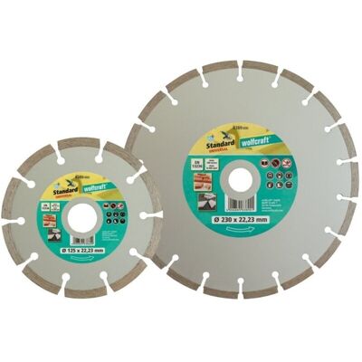 Wolfcraft Discos Diamantados De Corte "standard Universal" Para Amoladora Angular Ø 230 X 22,2 Mm Wolfcraft Discos Diamantados De Corte "standard Universal" Para Amoladora Angular Ø 230 X 22,2 Mm