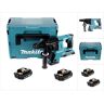 Makita - dhr 264 aj Martillo ligero a batería 2x 18V / 36V SDS-Plus + Makpac 4 + 2x Batería BL1820 2,0 Ah - Sin cargador incluido