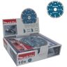 D-41595-10 Set de discos de diamante segmentados 125 x 22.23 (10 pcs) - Makita