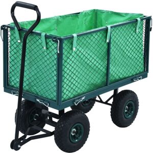 Carrito De Mano De Jardín Verde 350 Kg Vidaxl Carrito De Mano De Jardín Verde 350 Kg Vidaxl