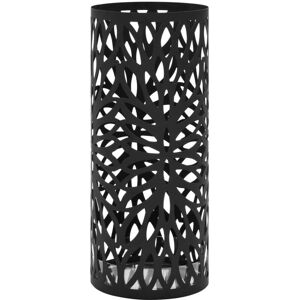 TORANA Paragüero Diseño De Hojas Acero Negro TORANA Paragüero Diseño De Hojas Acero Negro