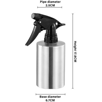 OEM Dailygoody - Regadera - Regadera Con Gatillo Manual - Ligera - 550 Ml - Pulverizador Multifuncional - Apta Para Plantas De Jardín - Plateada OEM Dailygoody - Regadera - Regadera Con Gatillo Manual - Ligera - 550 Ml - Pulverizador Multifuncional - Apta Para Plantas De Jardín - Plateada