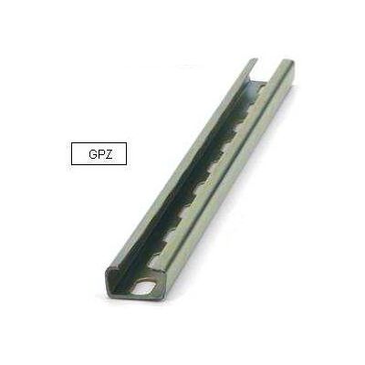 Index - Perfil perforado 20x10x1cm Zinc 2m Index - Perfil perforado 20x10x1cm Zinc 2m