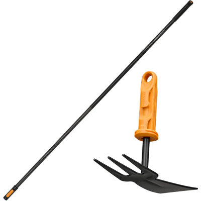 OEM Cabezal De Azada De Jardín Fiskars Oneclick Con Horquilla De 5 Cm + Mango De 161 Cm OEM Cabezal De Azada De Jardín Fiskars Oneclick Con Horquilla De 5 Cm + Mango De 161 Cm