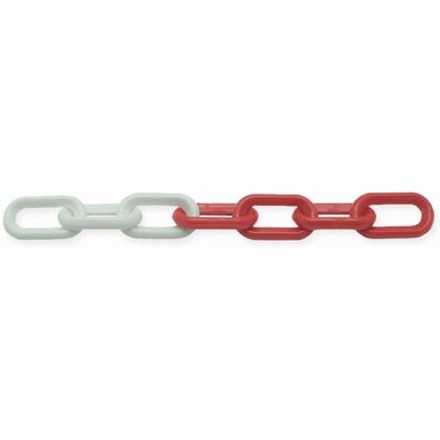 Viso - Cadena De Señalización Plástico Rojo Y Blanco - Ø8 Mm - Longitud 25m - Cbr801sbs Viso - Cadena De Señalización Plástico Rojo Y Blanco - Ø8 Mm - Longitud 25m - Cbr801sbs