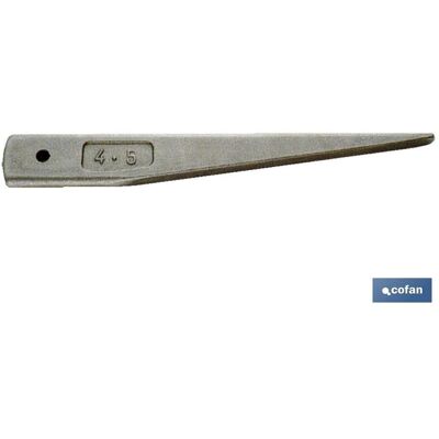 Cofan Cuña Cono Morse - 137 cm Herramienta Resistente Cofan Cuña Cono Morse - 137 cm Herramienta Resistente