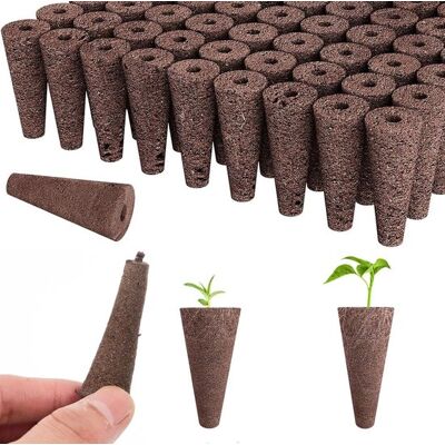 OEM Esponjas De Repuesto Para Plantas, 30 Unidades, Forma Cónica, Alta Calidad, Esponjas Para El Cultivo De Hortalizas Sin Tierra, Para Invernaderos OEM Esponjas De Repuesto Para Plantas, 30 Unidades, Forma Cónica, Alta Calidad, Esponjas Para El Cultivo De Hortalizas Sin Tierra, Para Invernaderos