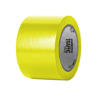 AMPERE Cinta Para Marcar Suelos Anchura 75 Mm Amarillo AMPERE Cinta Para Marcar Suelos Anchura 75 Mm Amarillo