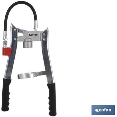 Bomba Engrase Doble Alta Presión Profesional , Pistola De Engrase Con Dos Palancas, Diseñado Para El Uso De Alta Presión Rápida Y Sin Esfuerzo. Ideal Para El Uso Con Cartucho - Cofan Bomba Engrase Doble Alta Presión Profesional , Pistola De Engrase Con Dos Palancas, Diseñado Para El Uso De Alta Presión Rápida Y Sin Esfuerzo. Ideal Para El Uso Con Cartucho - Cofan