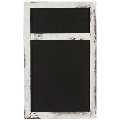 Décoshop26 - Tablón De Anuncios De Tiza 55x34x2cm Blanco Envejecido Dec04030 Décoshop26 - Tablón De Anuncios De Tiza 55x34x2cm Blanco Envejecido Dec04030