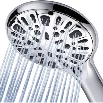 OEM Cabezal De Ducha De Mano De Alta Presión Con 9 Modos De Pulverización Y Una Manguera De Acero Inoxidable De 1,5 Metros De Longitud: Un Cabe,acero OEM Cabezal De Ducha De Mano De Alta Presión Con 9 Modos De Pulverización Y Una Manguera De Acero Inoxidable De 1,5 Metros De Longitud: Un Cabe,acero