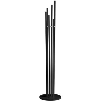 Herdasa - Perchero Moderno Mod. 471 Acabado Lacado En Negro, 182 Cm(alto)34 Cm(ancho)34 Cm(largo) Herdasa - Perchero Moderno Mod. 471 Acabado Lacado En Negro, 182 Cm(alto)34 Cm(ancho)34 Cm(largo)