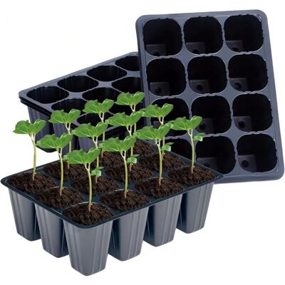 OEM Bandeja De Inicio Para Plántulas Con 120 Celdas - Bandeja De Cultivo Reutilizable Para Interiores E Invernaderos OEM Bandeja De Inicio Para Plántulas Con 120 Celdas - Bandeja De Cultivo Reutilizable Para Interiores E Invernaderos