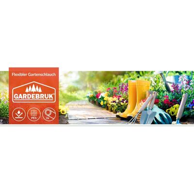 NORTHIX Manguera De Jardín Flexible De 75 M Con Cabezal Rociador De 10 Funciones Y Mango Antideslizante NORTHIX Manguera De Jardín Flexible De 75 M Con Cabezal Rociador De 10 Funciones Y Mango Antideslizante
