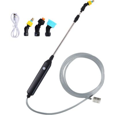 SIOKS Regadera Eléctrica Para Regar Flores, Pistola Pulverizadora Eléctrica Para Jardinería, Desinfección Y Pulverización, Pulverizador Doméstico, Pistola Pulverizadora Eléctrica Portátil + Manguera De Agua SIOKS Regadera Eléctrica Para Regar Flores, Pistola Pulverizadora Eléctrica Para Jardinería, Desinfección Y Pulverización, Pulverizador Doméstico, Pistola Pulverizadora Eléctrica Portátil + Manguera De Agua