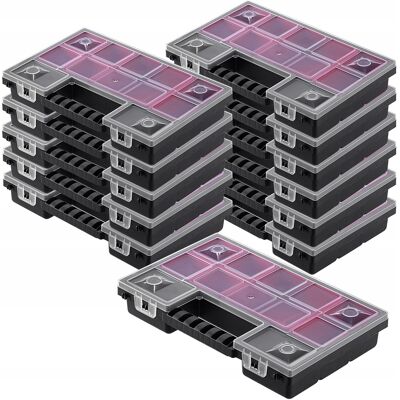 Kadax - Contenedor Organizador De Taller 6 Cajones 12uds Kadax - Contenedor Organizador De Taller 6 Cajones 12uds