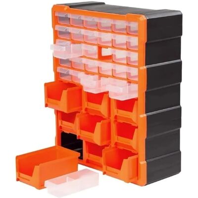 OEM Organizador De Taller De Pl谩stico, 30 Cajones, 9 Bandejas, 47 X 38,5 Cm OEM Organizador De Taller De Pl谩stico, 30 Cajones, 9 Bandejas, 47 X 38,5 Cm