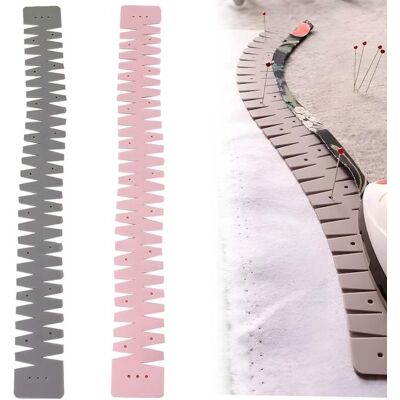 OEM Babero Flexible De Silicona De 4 Piezas, Herramientas Para Coser Bordes Con Alfileres De Colores Y Orificios Para Marcar. OEM Babero Flexible De Silicona De 4 Piezas, Herramientas Para Coser Bordes Con Alfileres De Colores Y Orificios Para Marcar.