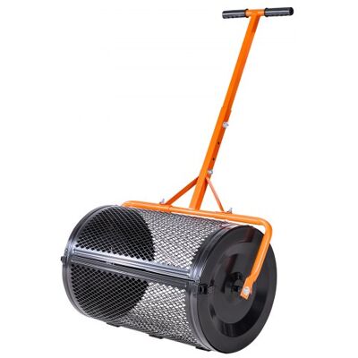 OEM Esparcidor De Compost Ancho De 67 Cm Con Mango En Forma De T 3 Niveles De Altura Esparcidor De Turba De Acero Con Recubrimiento En Polvo Resistente Para Jardín, Césped, Terreno Agrícola, Negro OEM Esparcidor De Compost Ancho De 67 Cm Con Mango En Forma De T 3 Niveles De Altura Esparcidor De Turba De Acero Con Recubrimiento En Polvo Resistente Para Jardín, Césped, Terreno Agrícola, Negro