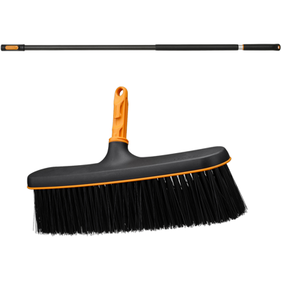 OEM Cabezal Ancho De Cepillo Fiskars Oneclick De 34 Cm + Mango De 119-174 Cm OEM Cabezal Ancho De Cepillo Fiskars Oneclick De 34 Cm + Mango De 119-174 Cm