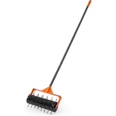 Vevor Aireador De Cesped Rodante Con 42 Púas De Acero De 5 Cm, Mango Largo De 152 Cm, Tambor Rellenable Con Arena, Herramienta De Aireación De Cesped Manual Para Jardín Patio Y Zonas Para Mascotas Vevor Aireador De Cesped Rodante Con 42 Púas De Acero De 5 Cm, Mango Largo De 152 Cm, Tambor Rellenable Con Arena, Herramienta De Aireación De Cesped Manual Para Jardín Patio Y Zonas Para Mascotas