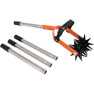 SANS MARQUE Motocultor, Una Herramienta De Jardinería Manual, Robusta Y Ligera, Con Mangos Ajustables, Adecuada Para La Reparación Del Césped, La Siembra, La Preparación Del Suelo Y La Aireación. SANS MARQUE Motocultor, Una Herramienta De Jardinería Manual, Robusta Y Ligera, Con Mangos Ajustables, Adecuada Para La Reparación Del Césped, La Siembra, La Preparación Del Suelo Y La Aireación.
