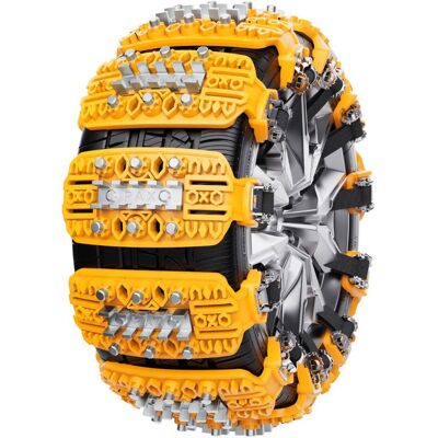OEM Cadenas Para Nieve Para Coches, 6 Unidades, Con Rascador De Hielo Incluido, Fácil Instalación, Longitud: 165 Mm, 275 Mm OEM Cadenas Para Nieve Para Coches, 6 Unidades, Con Rascador De Hielo Incluido, Fácil Instalación, Longitud: 165 Mm, 275 Mm