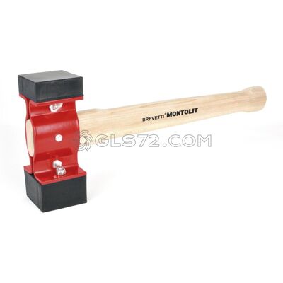 Montolit - Martillo Maza Para Bloques Y Autobloqueantes 2kg Monthor Montolit - Martillo Maza Para Bloques Y Autobloqueantes 2kg Monthor