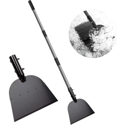 OEM Pala Y Rascador De Nieve Multifuncional - Mango Telescópico De 136 Cm - Hoja De Acero Reforzado Para Descongelar Y Desherbar - Ulisem OEM Pala Y Rascador De Nieve Multifuncional - Mango Telescópico De 136 Cm - Hoja De Acero Reforzado Para Descongelar Y Desherbar - Ulisem