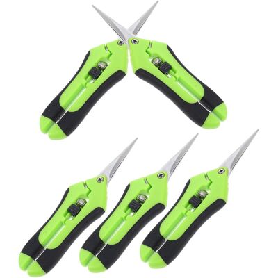 OEM Juego De 5 Tijeras Con Mango De Plástico, Podadoras De Ramas, Tijeras De Jardinería, Herramientas De Poda, Tijeras De Jardín, Color Verde, Acero Inoxidable. OEM Juego De 5 Tijeras Con Mango De Plástico, Podadoras De Ramas, Tijeras De Jardinería, Herramientas De Poda, Tijeras De Jardín, Color Verde, Acero Inoxidable.