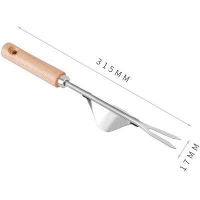 OEM Desmalezadora,extractor De Malezas,desmalezadora De Raíces Con Mango De Madera,regalo Para El Jardinero,acero Inoxidable,31,5 X 1,7 Cm OEM Desmalezadora,extractor De Malezas,desmalezadora De Raíces Con Mango De Madera,regalo Para El Jardinero,acero Inoxidable,31,5 X 1,7 Cm