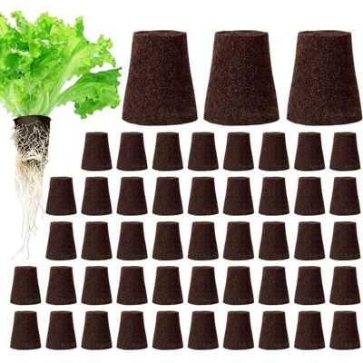 OEM Cápsulas Para Raíces - Sustrato - Cultivo De Plantas - Minimiza El Estrés Radicular - 50 Unidades - Negro OEM Cápsulas Para Raíces - Sustrato - Cultivo De Plantas - Minimiza El Estrés Radicular - 50 Unidades - Negro