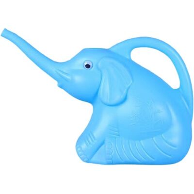 OEM Regadera De 2 Litros Con Forma De Elefante, Regadera De Jardín De Plástico Ligero Con Mango Ergonómico, Ideal Para Jardín/balcón/interiores, Azul OEM Regadera De 2 Litros Con Forma De Elefante, Regadera De Jardín De Plástico Ligero Con Mango Ergonómico, Ideal Para Jardín/balcón/interiores, Azul