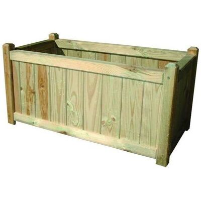 Bancada de Flores en Madera Sin Montar 80 x 40 cm Marrón Rectangular Caja Moderna - Caja de Flores Bancada de Flores en Madera Sin Montar 80 x 40 cm Marrón Rectangular Caja Moderna - Caja de Flores