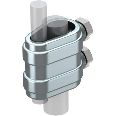 OBO Bettermann - Conector de Zinc Fundido 223 O DIN ZN - Para conexión Rd 8-10 / Rd 16 OBO Bettermann - Conector de Zinc Fundido 223 O DIN ZN - Para conexión Rd 8-10 / Rd 16