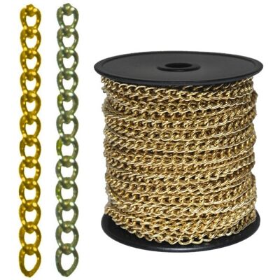 CFADDA Cadena Gourmet Níquel De 1,00 Mm, 25 Cm De Longitud CFADDA Cadena Gourmet Níquel De 1,00 Mm, 25 Cm De Longitud