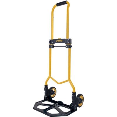 Carretilla De Mano Plegable Carga 80 Kg Ligera Y Compacta Manipulación Logística Carro Con Ruedas Vito Carretilla De Mano Plegable Carga 80 Kg Ligera Y Compacta Manipulación Logística Carro Con Ruedas Vito