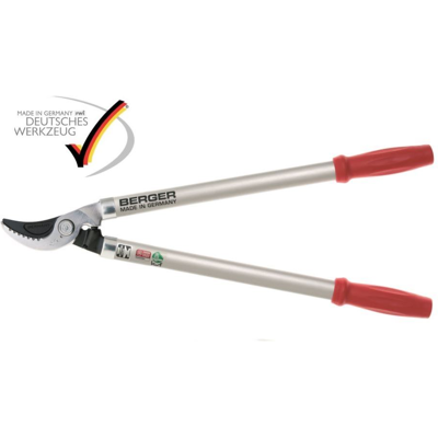 Berger - Tijeras de poda clásicas de 600mm, Plata/Roja - Tijeras de poda Berger - Tijeras de poda clásicas de 600mm, Plata/Roja - Tijeras de poda