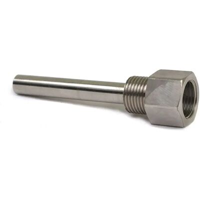 Danfoss Vaina De Inmersión 100 Mm, Acero Inoxidable Para Sensor De Inmersión Esmb-12, 087b1192 Danfoss Vaina De Inmersión 100 Mm, Acero Inoxidable Para Sensor De Inmersión Esmb-12, 087b1192