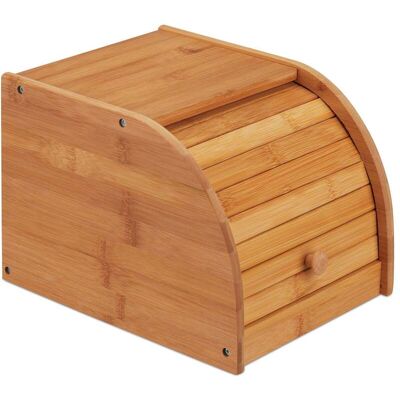 HELLOSHOP26 Panera De Bambú Natural Con Tapa Deslizante Almacenamiento Hermético 40 X 25 X 15 Cm De Bambú Natural 130004032 HELLOSHOP26 Panera De Bambú Natural Con Tapa Deslizante Almacenamiento Hermético 40 X 25 X 15 Cm De Bambú Natural 130004032
