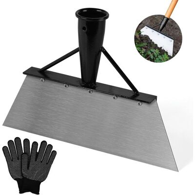 OEM Raspadores De Hielo - Pala De Jardín Multiusos De 26 Cm, Acero Al Manganeso, Con Guantes, Para Malas Hierbas, Musgo Y Nieve. OEM Raspadores De Hielo - Pala De Jardín Multiusos De 26 Cm, Acero Al Manganeso, Con Guantes, Para Malas Hierbas, Musgo Y Nieve.