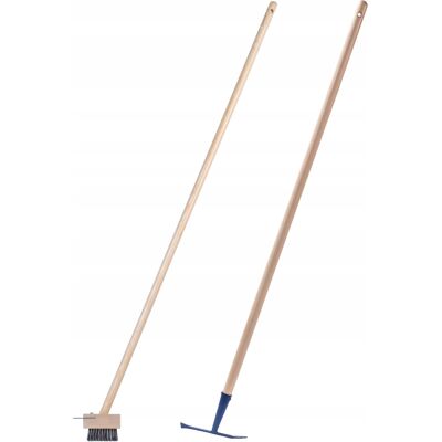 Kit De Limpieza De Cepillo Para Pavimento + Raspador De Grietas Kadax Kit De Limpieza De Cepillo Para Pavimento + Raspador De Grietas Kadax