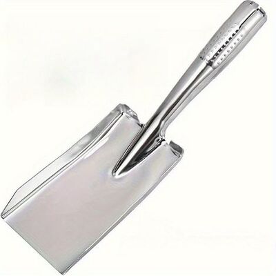 SIOKS Paleta De Jardín De Acero Inoxidable De 27,6 Cm, Pala De Mano De Cabeza Cuadrada, Herramienta Para Cavar, Plantar, Trasplantar, Desherbar, Aflojar La Tierra, Herramienta De Jardinería Para Uso Interio SIOKS Paleta De Jardín De Acero Inoxidable De 27,6 Cm, Pala De Mano De Cabeza Cuadrada, Herramienta Para Cavar, Plantar, Trasplantar, Desherbar, Aflojar La Tierra, Herramienta De Jardinería Para Uso Interio