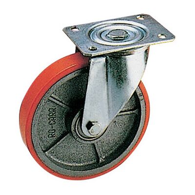 BRIXO Rueda De Poliuretano Giratoria Ø 100 Mm – Horquilla A.90 – Carretillas Ligeras – Universal BRIXO Rueda De Poliuretano Giratoria Ø 100 Mm – Horquilla A.90 – Carretillas Ligeras – Universal
