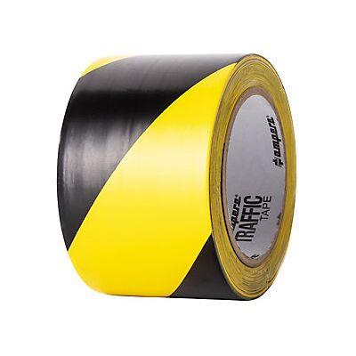 AMPERE Cinta Para Marcar Suelos Anchura 75 Mm Amarillo Y Negro AMPERE Cinta Para Marcar Suelos Anchura 75 Mm Amarillo Y Negro
