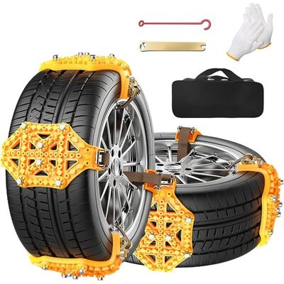 OEM Cadenas De Nieve Universales Para Coches,paquete De 8 Unidades,tamaños De 165 A 265 Mm,adecuadas Para Carreteras Heladas Y Resbaladizas OEM Cadenas De Nieve Universales Para Coches,paquete De 8 Unidades,tamaños De 165 A 265 Mm,adecuadas Para Carreteras Heladas Y Resbaladizas