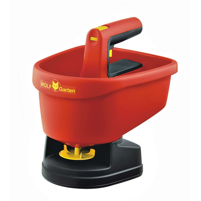 Sembradora y Esparcidora Universal Wolf-Garten - 15L - Funciona con Batería - Ancho Ajustable - Para Semillas y Fertilizante Sembradora y Esparcidora Universal Wolf-Garten - 15L - Funciona con Batería - Ancho Ajustable - Para Semillas y Fertilizante
