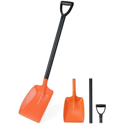 HELLOSHOP26 Pala Para Nieve De 111 X 25,5 X 13 Cm Ideal Para Despejar Y Limpiar Con Asiento Ergonómico De Aluminio Naranja 200018877 HELLOSHOP26 Pala Para Nieve De 111 X 25,5 X 13 Cm Ideal Para Despejar Y Limpiar Con Asiento Ergonómico De Aluminio Naranja 200018877