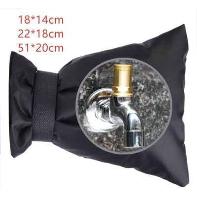 LIIYIELA Protector Para Grifos De Exterior Ahlsen, Cubierta Para Grifo De Jardín, Cubierta Gruesa Con Aislamiento Térmico, Antihielo/nieve/lluvia/hielo/frío, Para Grifos De Jardín Y Exterior (1814 Cm) Negro LIIYIELA Protector Para Grifos De Exterior Ahlsen, Cubierta Para Grifo De Jardín, Cubierta Gruesa Con Aislamiento Térmico, Antihielo/nieve/lluvia/hielo/frío, Para Grifos De Jardín Y Exterior (1814 Cm) Negro